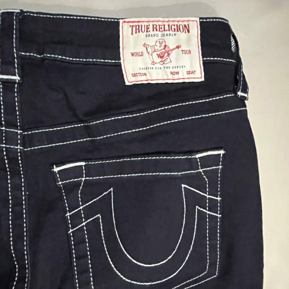NWT - True Religion Women’s Jennie Curvy High Rise Super Skinny Jeans - Size 30 - Picture 11 of 13